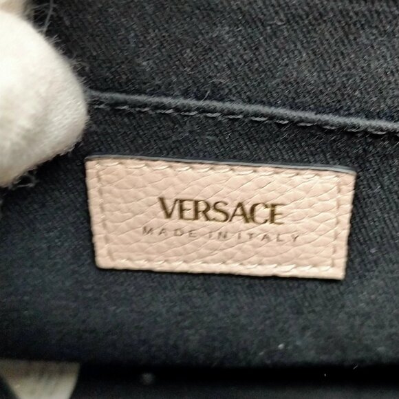 VERSACE Hand Bag Purple Leather mon-564-090825 - Picture 16 of 16